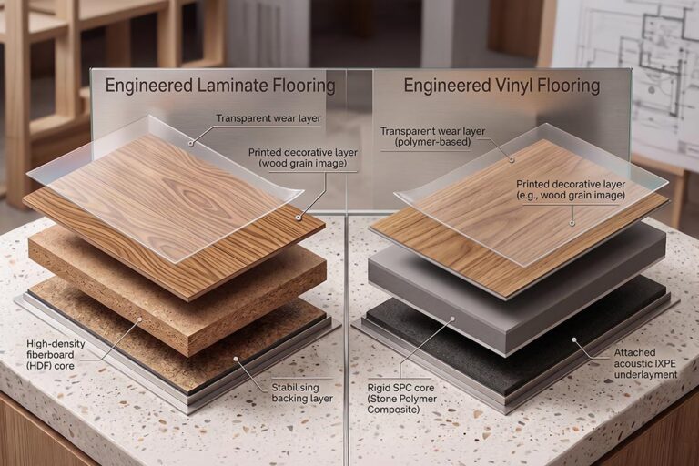 Engineered Flooring: Laminate vs. Vinyl
